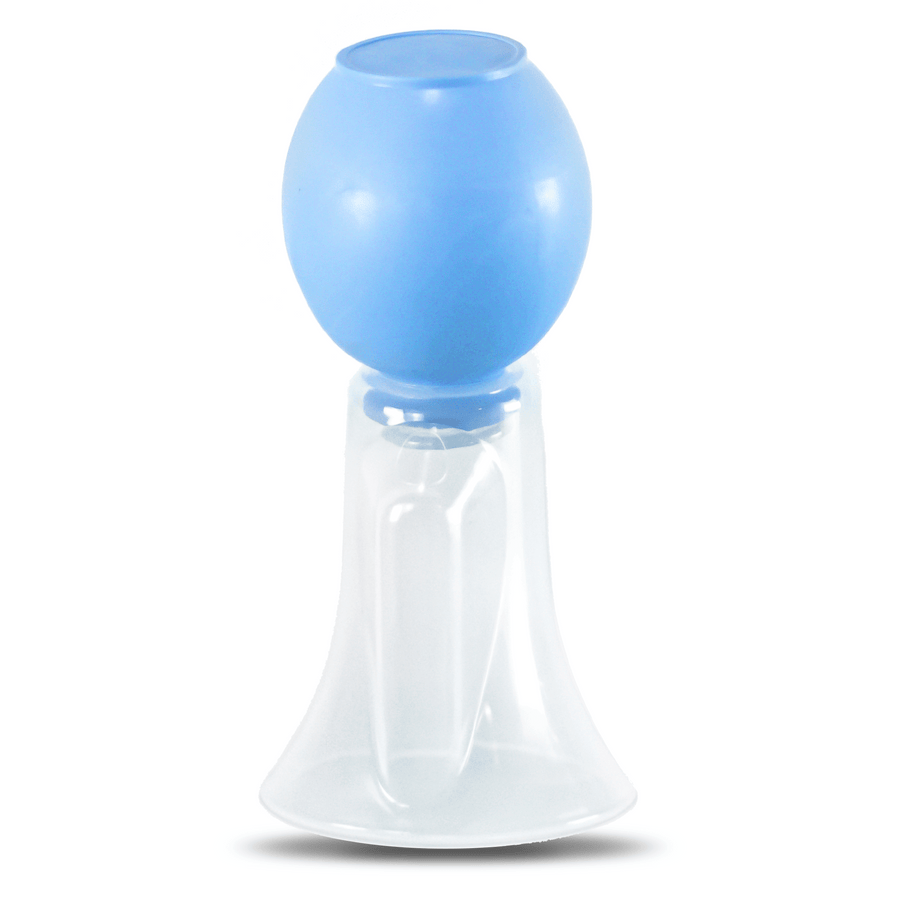 Bubbles manual breast pump For Mother - Blue