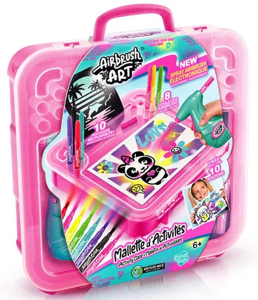 Canal Toys Airbrush Art AIR 017- Airbrush Activity Case Set