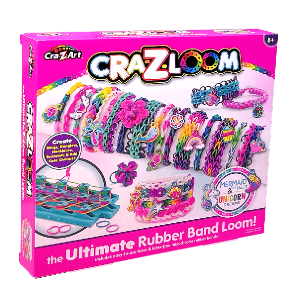 Cra-Z-Loom Charm Loom Studio Mermaid and Unicorn