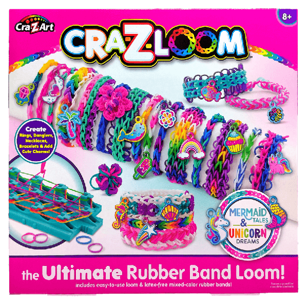 Cra-Z-Loom Charm Loom Studio Mermaid and Unicorn