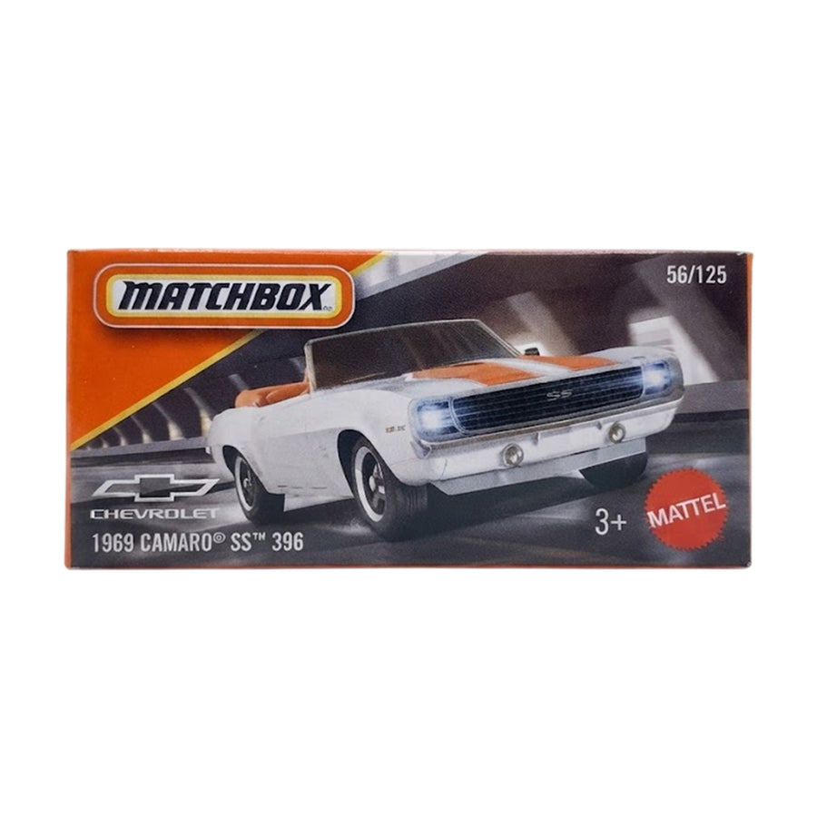 Matchbox 56/125 - 1969 Camaro SS 396 1:64 Die-Cast