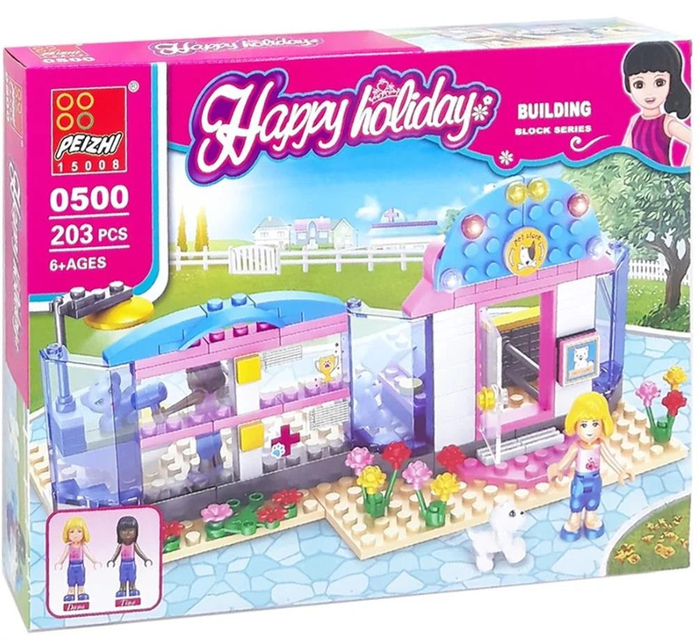 Peizhi 0500 Building Blocks Happy Holidays 203 PCS