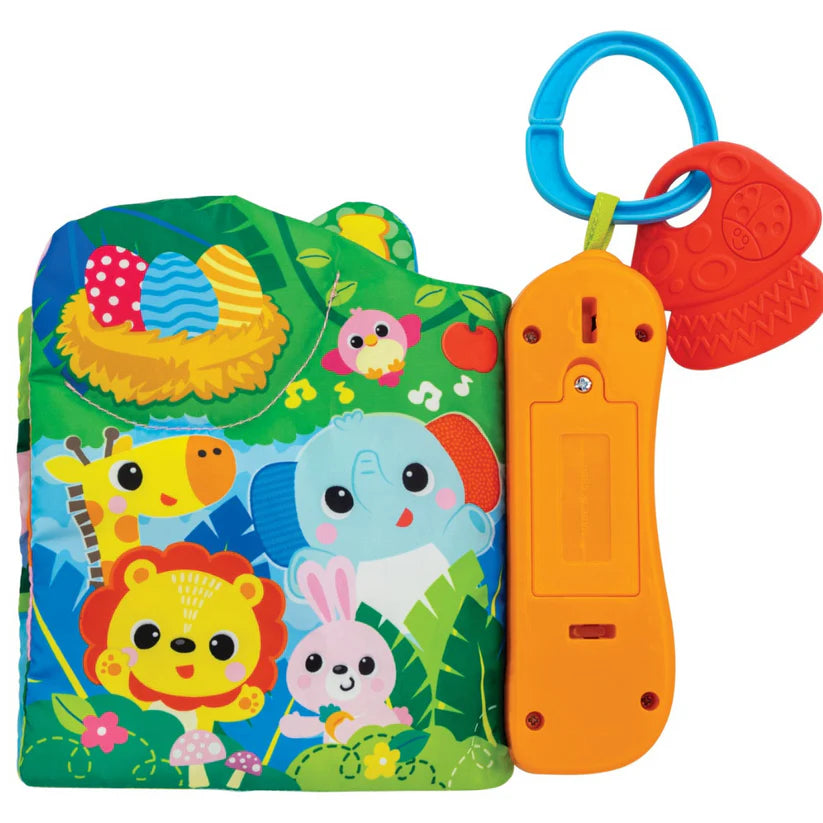 WinFun Jungle Animals Sensory Book