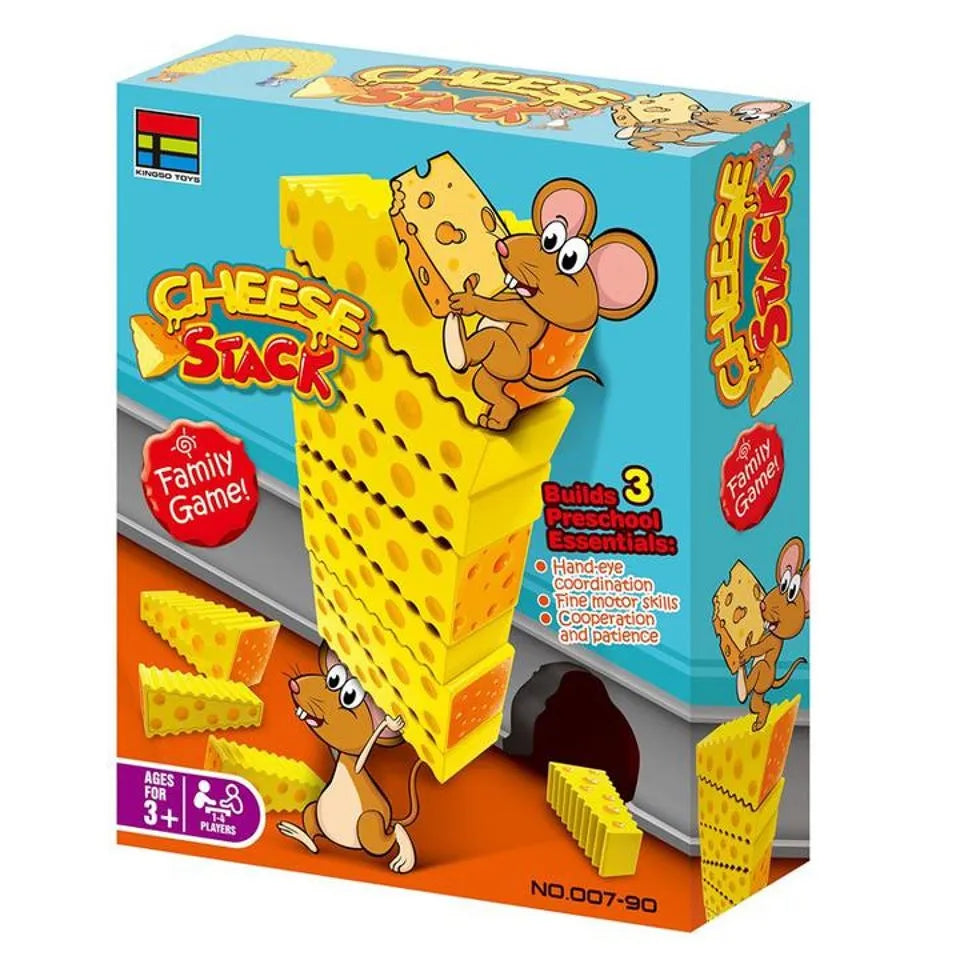 Family Game Cheese Stacking Fun Game - 007-90