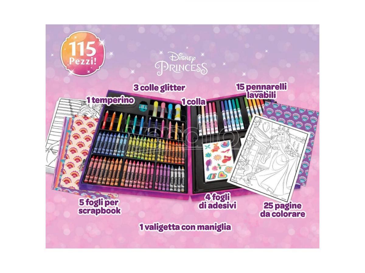 Crayola Disney Princess  Inspiration Coloring Case