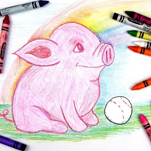 Crayola Ultra-Clean - Washable Large Crayons, 8 pieces