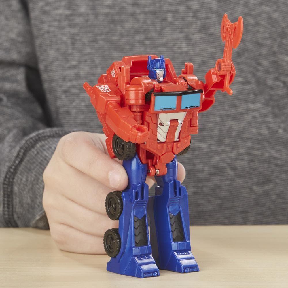 Transformers Cyberverse Action Attackers 1-Step Changer Optimus Prime E3645 - BumbleToys - 5-7 Years, Boys, Figures, Pre-Order, Transformers