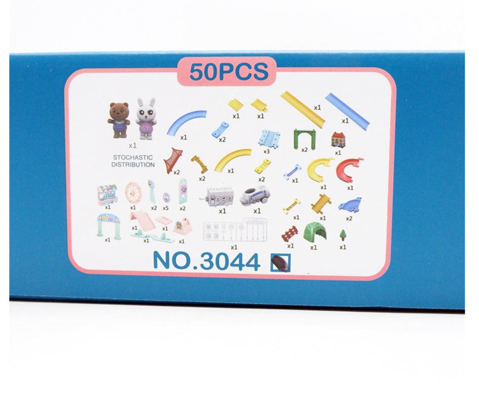 The Great Value Toys Track Park Playset 50 PCS