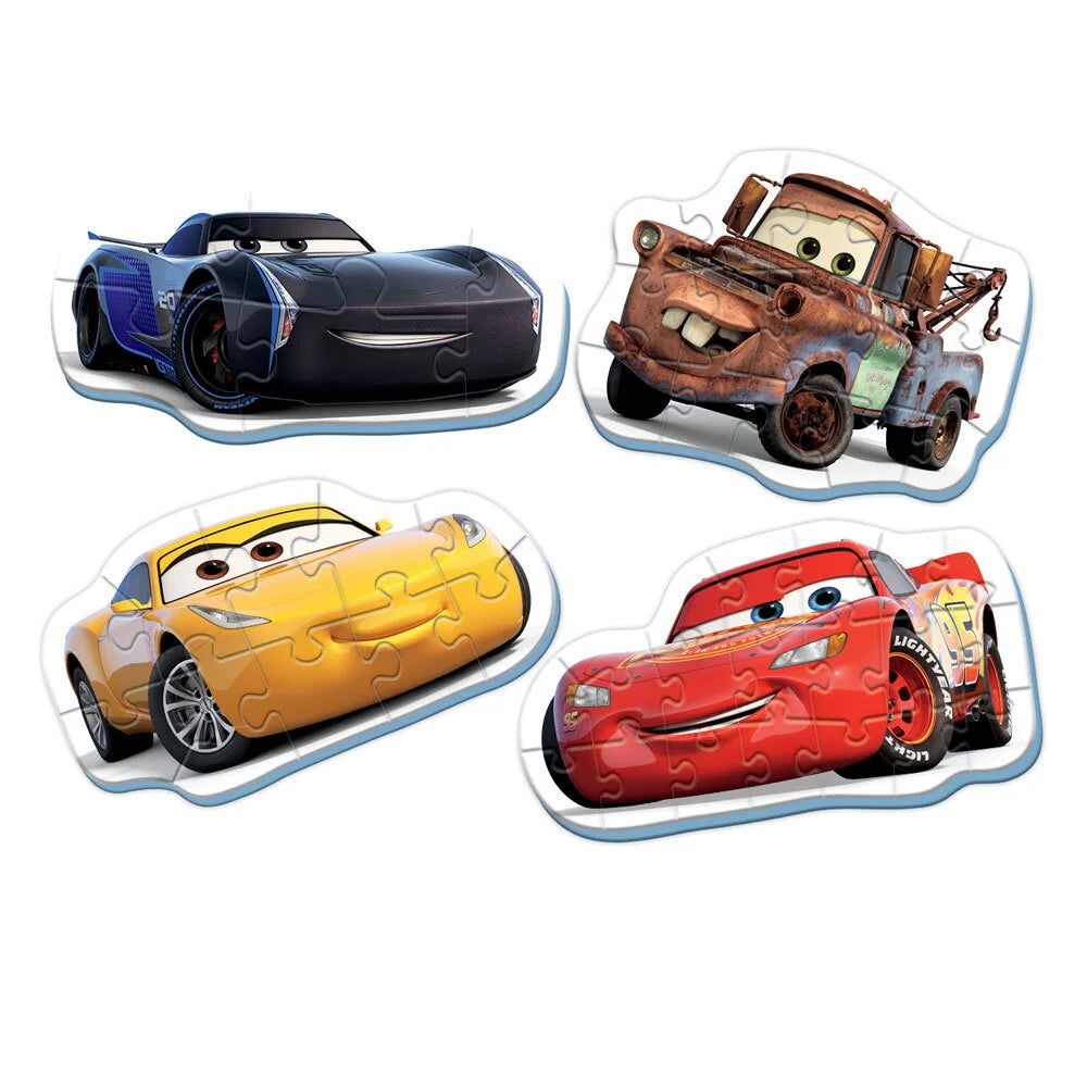 KS Games Disney Pixar Cars My First Puzzle 4 In1 - 50 Pieces