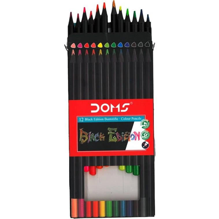 Doms Wood Colors Black Edition - 12 Colors