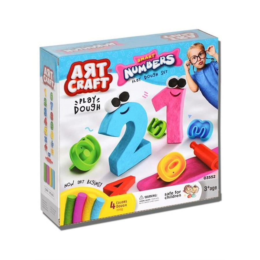 Art Craft Numbers Play Dough 200 gr