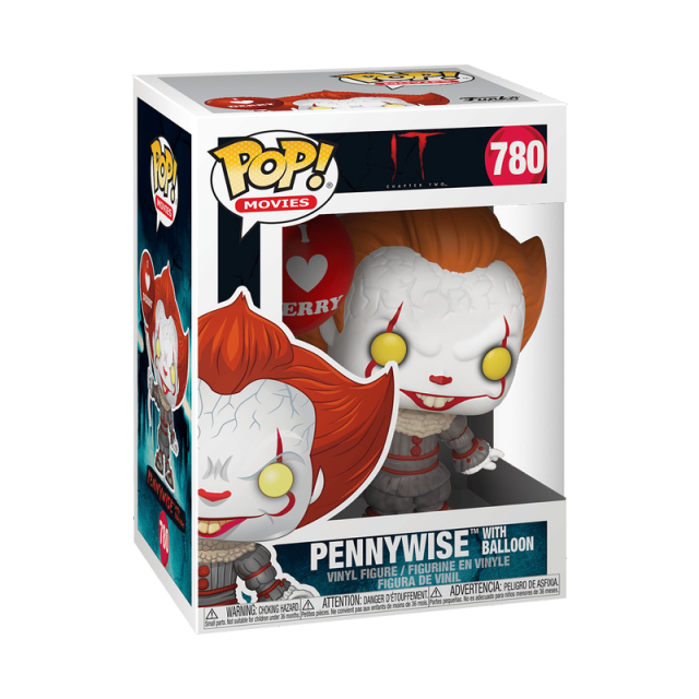 FUNKO POP MOVIES: IT: CHAPTER 2- PENNYWISE With BALLOON