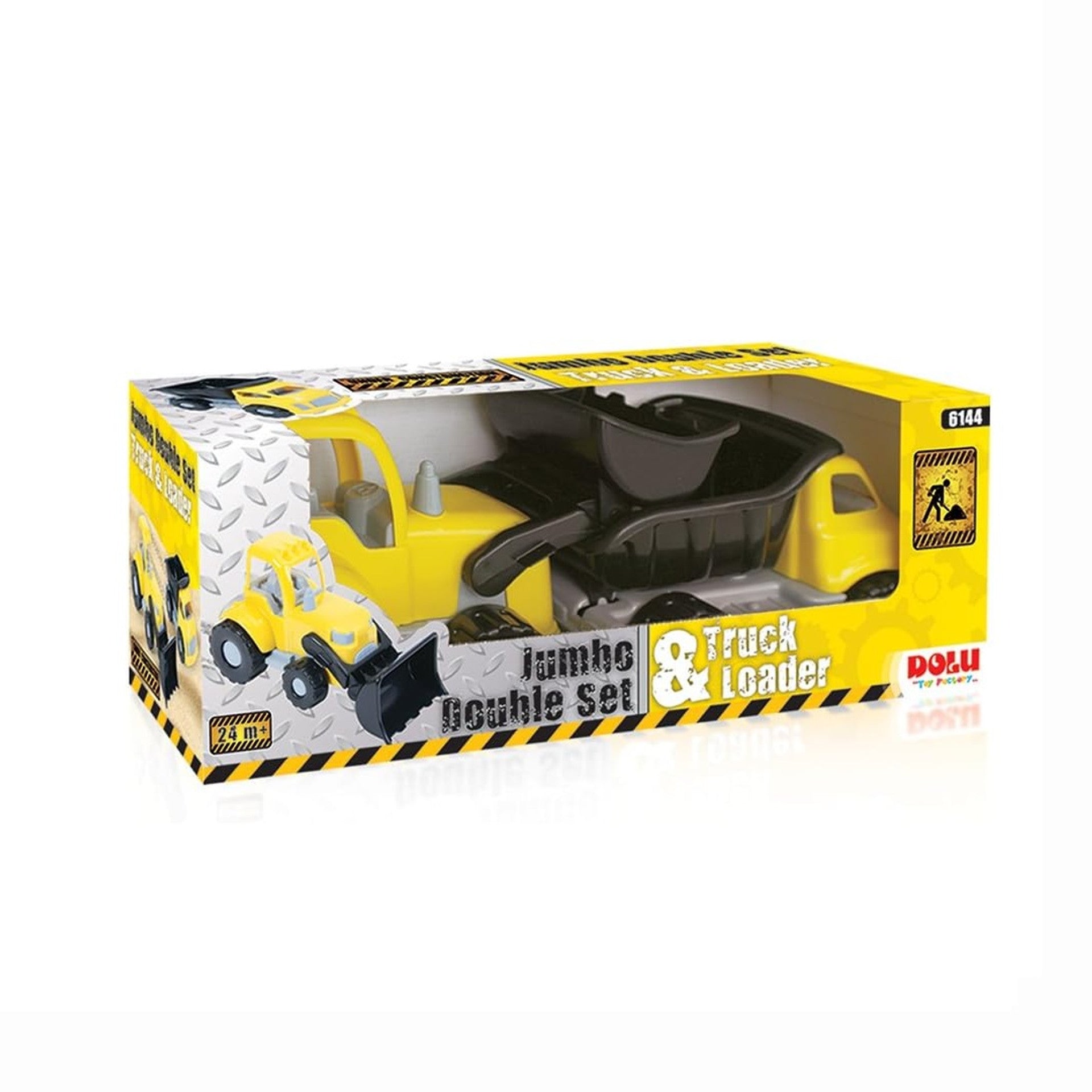 Dolu Jumbo Double Construction Vehicle Set