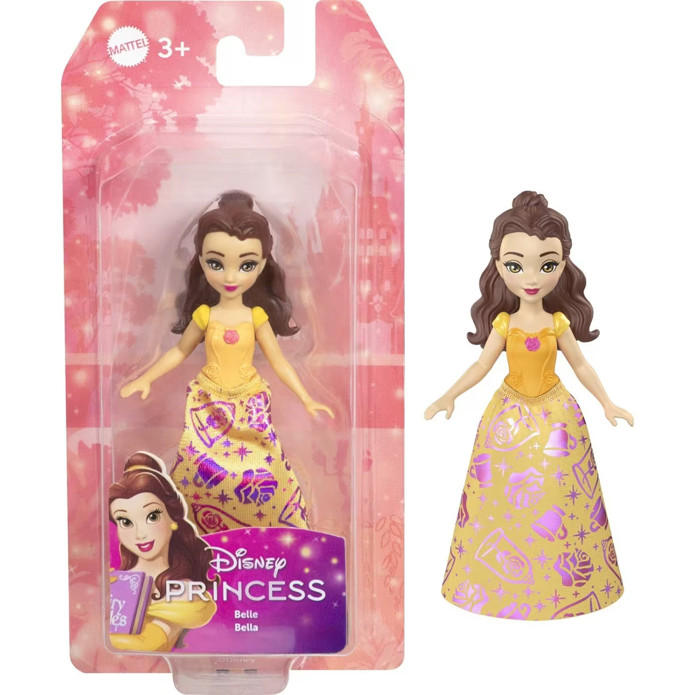 Disney Princess Belle 3-Inch Mini Doll