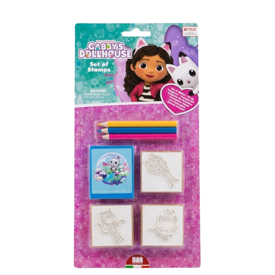 Multiprint Gabby's Doll House Set of 3 prints and colors