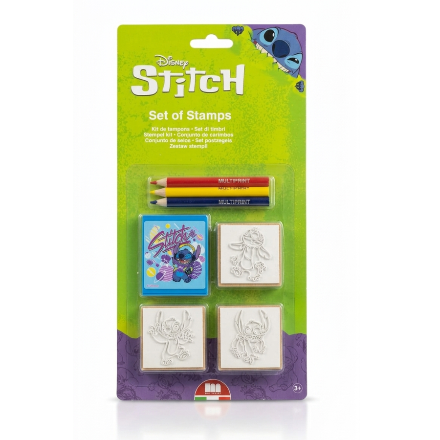 Multiprint Stitch Set of 3 prints and colors