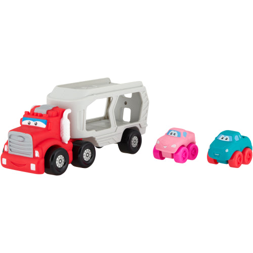 مجموعة ألعاب إنفنبيبي أوتو هولر - شاحنة لعبة للأطفال الصغار مع سيارات قابلة للإزالة