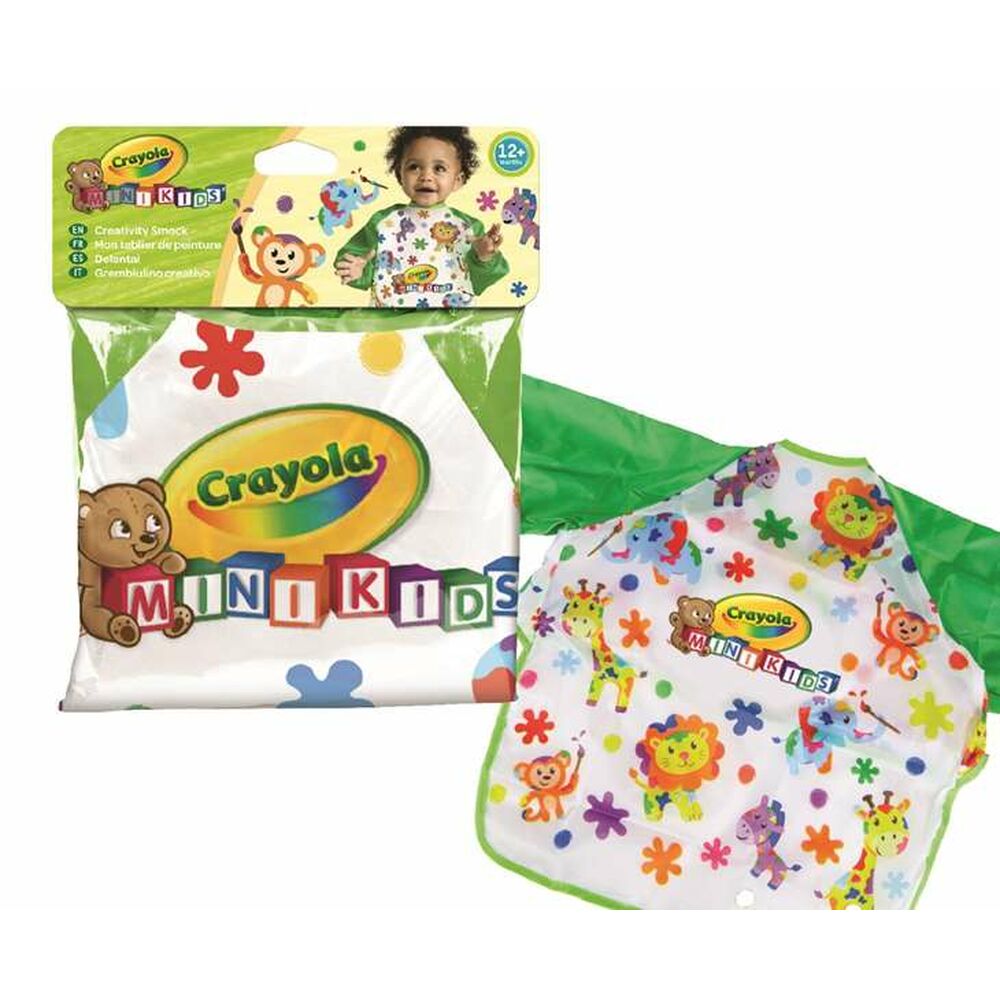 Crayola Mini Kids Apron With Long Sleeves