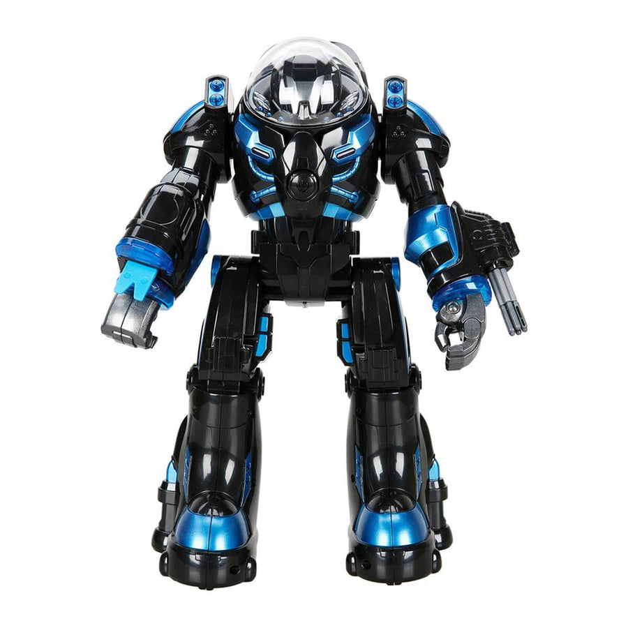 Robot Spaceman Remote Controlled with Sound and Lights - Black
