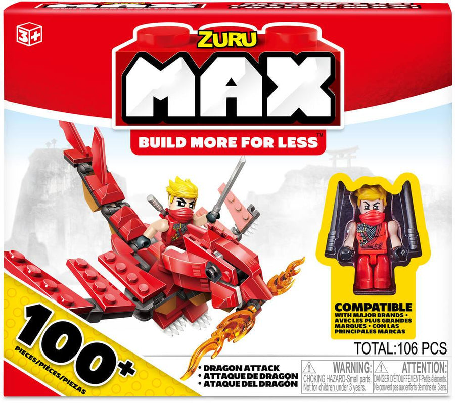 Zuru Max Build More 100 - Dragon Attack