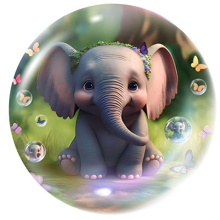 Puzz Wooden Puzzle Bubblezz For Children +3 - Elephant