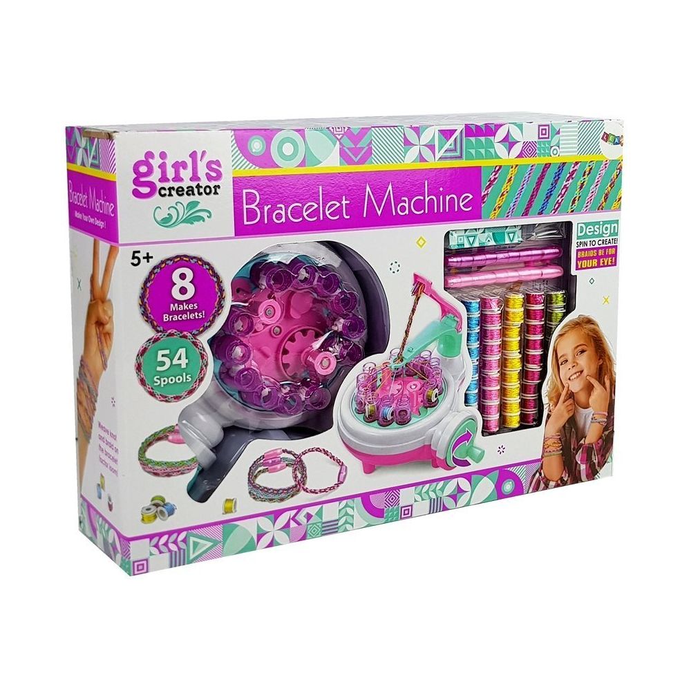 ماكينة صنع الأساور 6 ألوان مولين