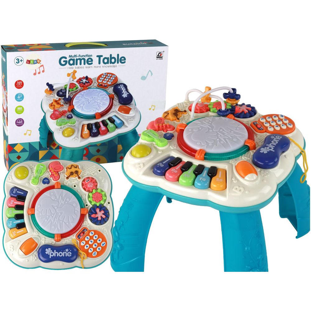 Organ Piano Educational Music Table Drum Sounds Light