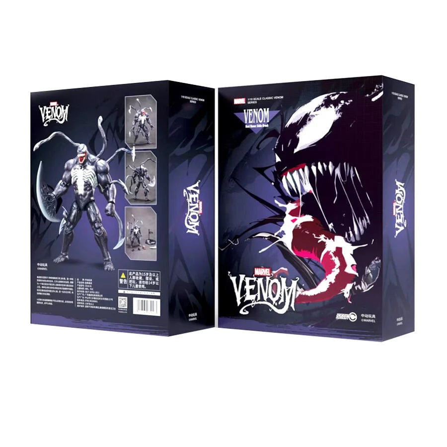 ZD Toys Super Heroes: Marvel - Classic Venom Series - (Eddie Brock Version) Scale 1:10