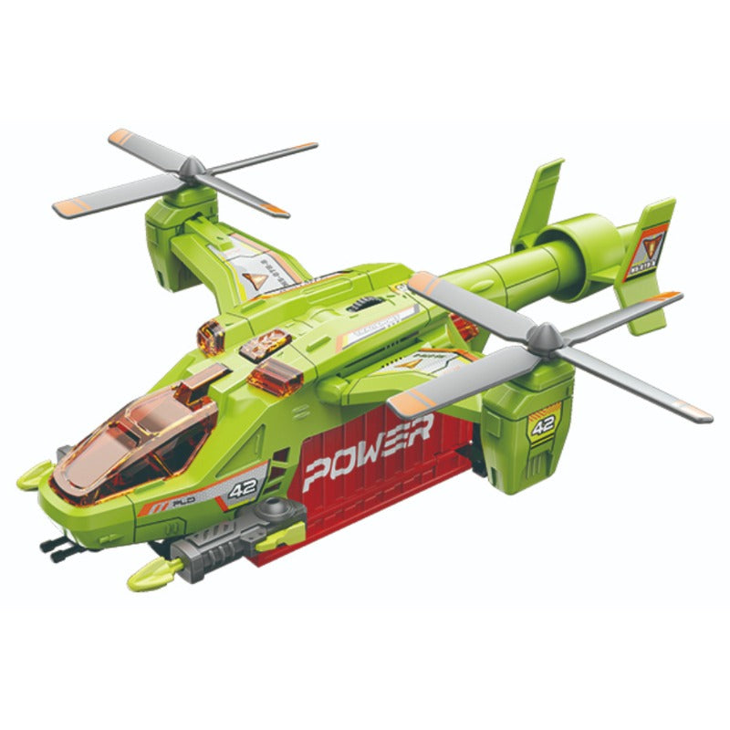 Helicopter with Cars Toy Play Set MH-612