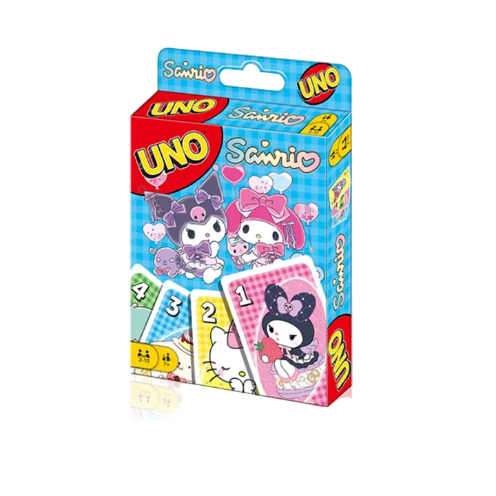 UNO Classic Card Game with Character-Themed Graphics for 2-10 Players