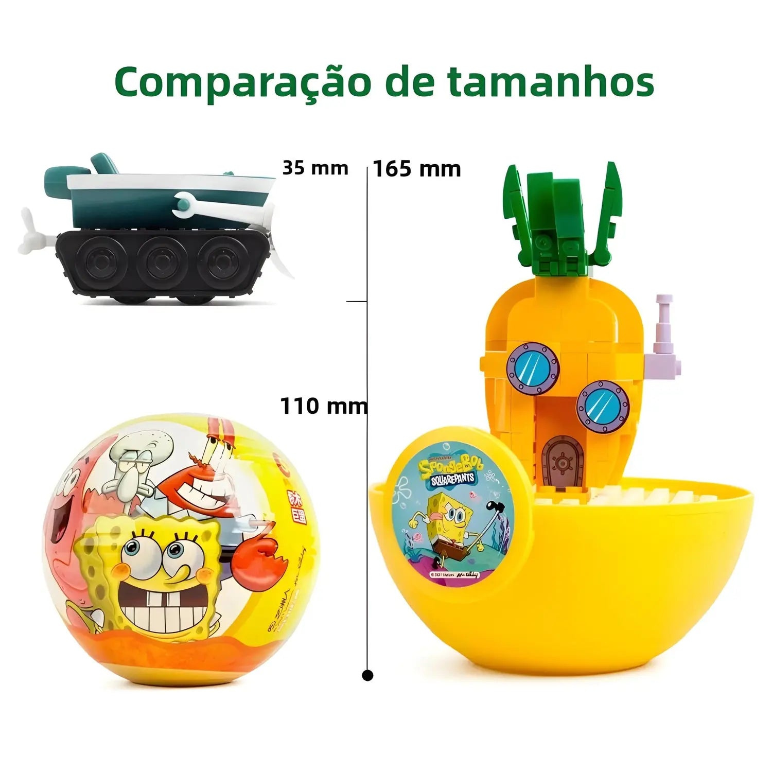 Nickoledeon SpongeBob Squarepants Building Blocks Toys