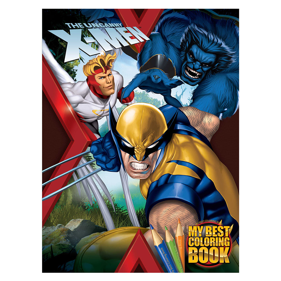 The Uncanny X-Men "My Best Coloring Book" 16 Pages