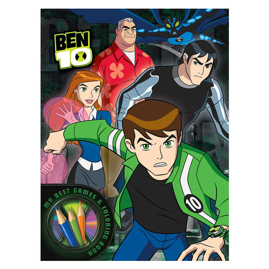 Ben10 Alien Games & Coloring Book Mod38 16 Pages