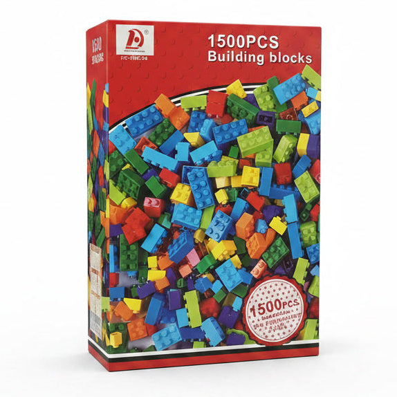 Building Blocks Set 1500 Pieces