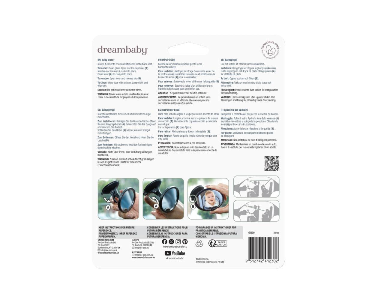 Dreambaby EZY-View Baby Mirror