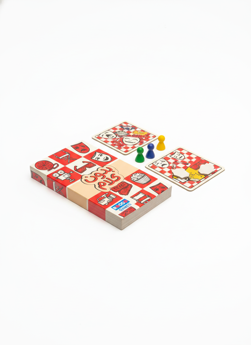 Bidoun Kalam Card Game by Rocco