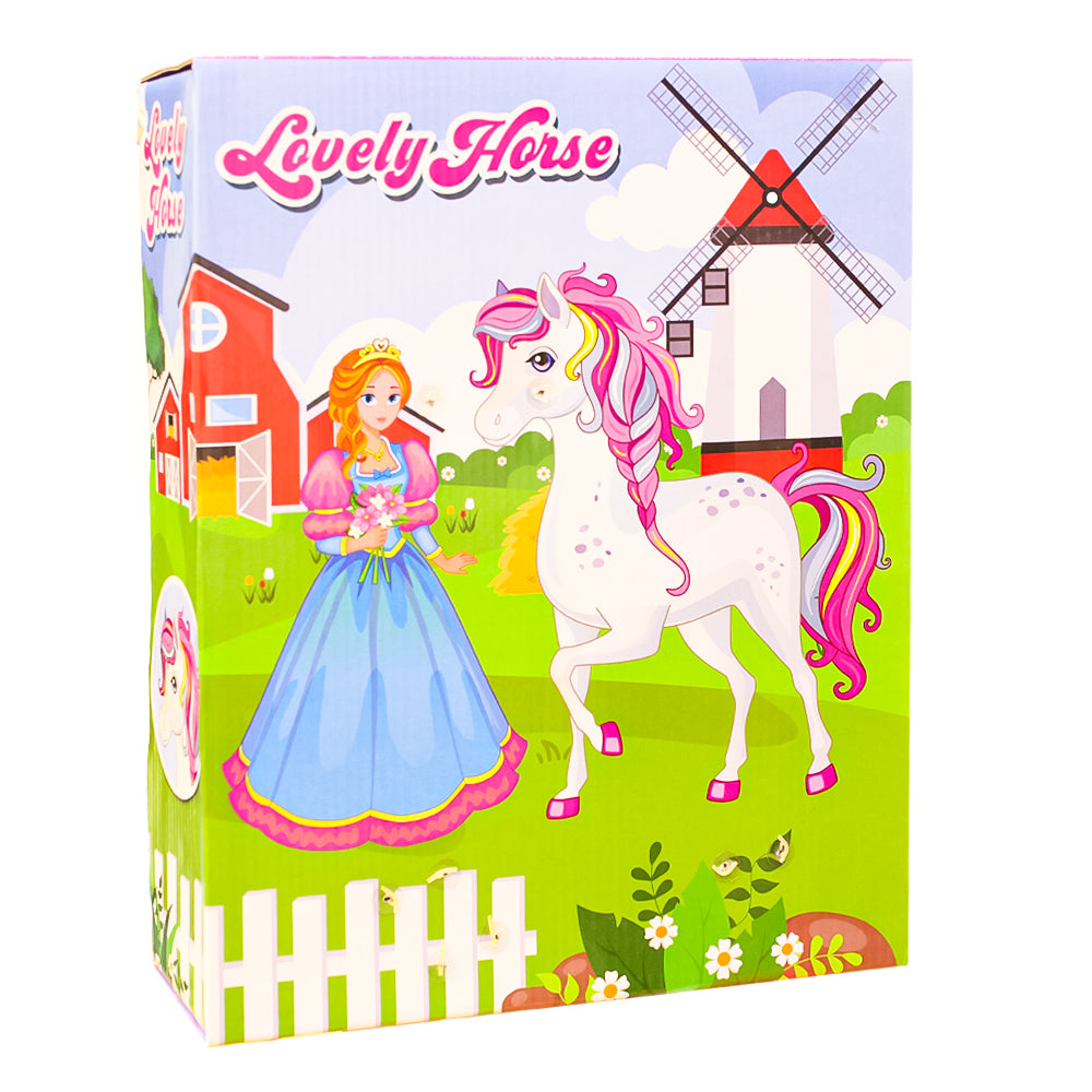 Barbie Fashion Princess Doll With Princess Foal Helmet and Horse - Style May Vary