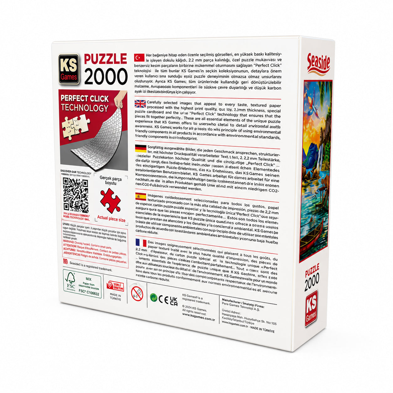 KS Games Puzzle Tropical Landscape - 2000 PCS