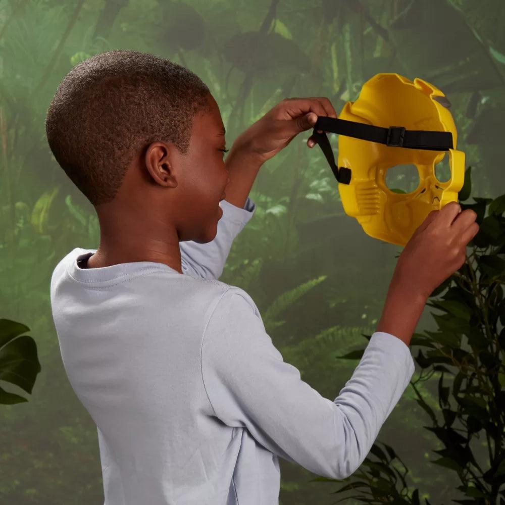 Hasbro Transformers Toys Transformers: Rise of the Beasts Movie Bumblebee Roleplay Costume Mask, 10-inch