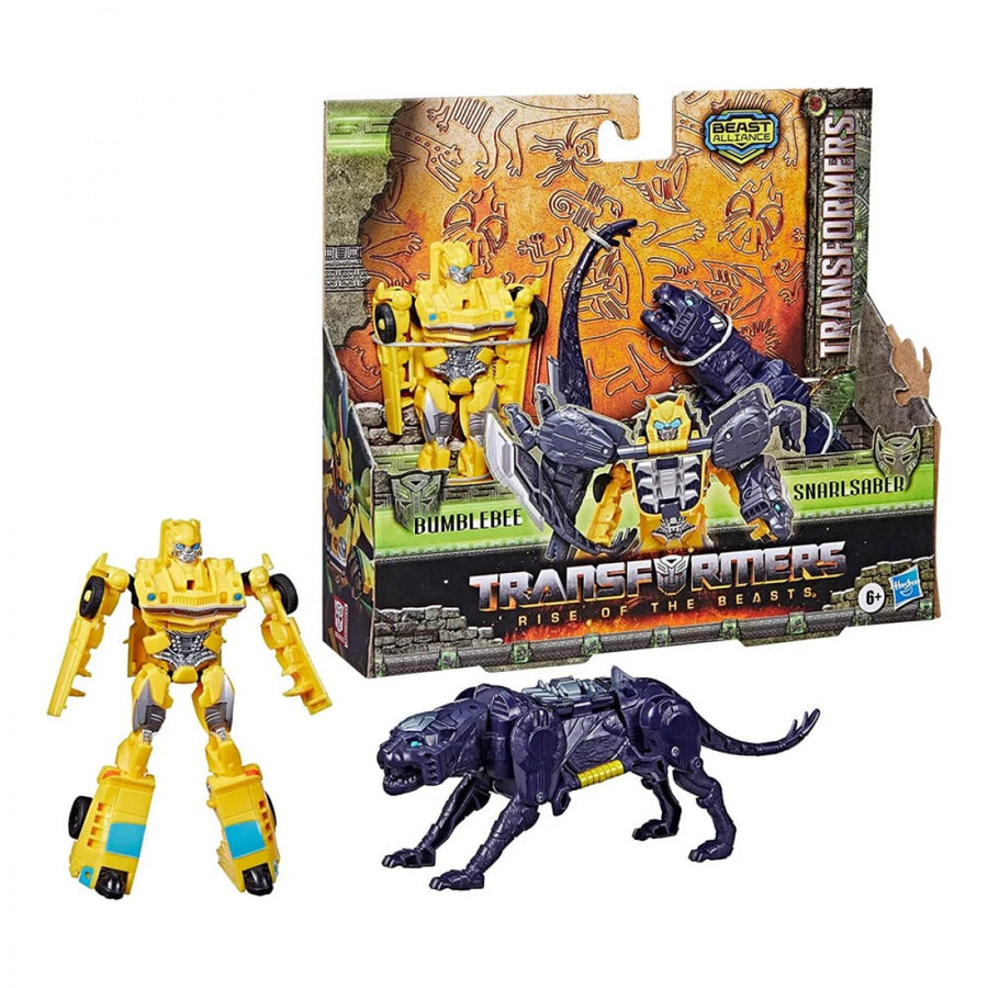 مجسمات Beast Combiner من Transformers Rise of the Beasts - Bumblebee &amp; Snarlsaber