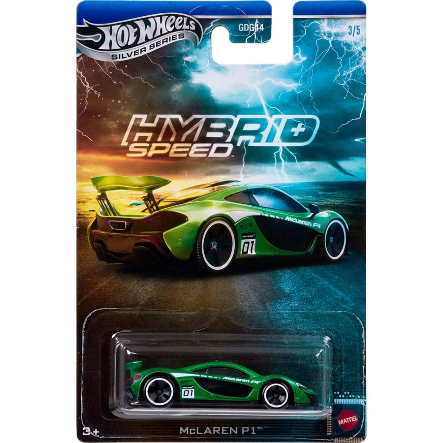 Hot Wheels Silver Series Hybrid Speed 1:64 Mclaren P1