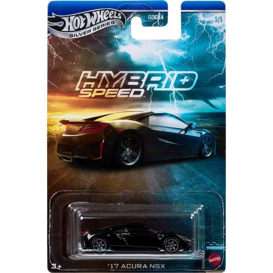 Hot Wheels Silver Series Hybrid Speed 1:64 - 17 Acura NSX