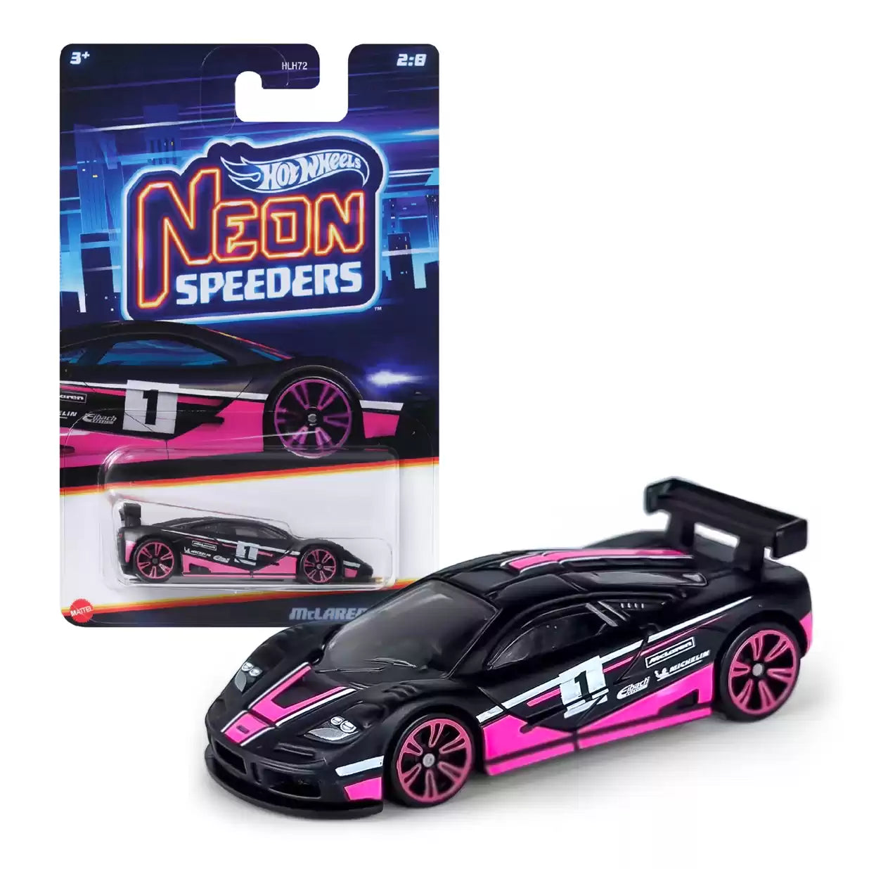 Hot Wheels Neon Speeders - McLaren F1 GTR