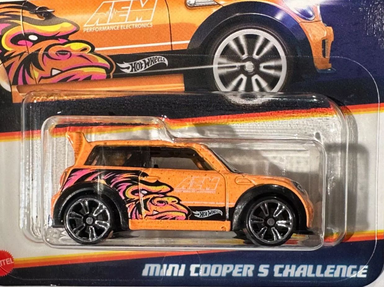 Hot Wheels Neon Speeders - Mini Cooper S Challenge