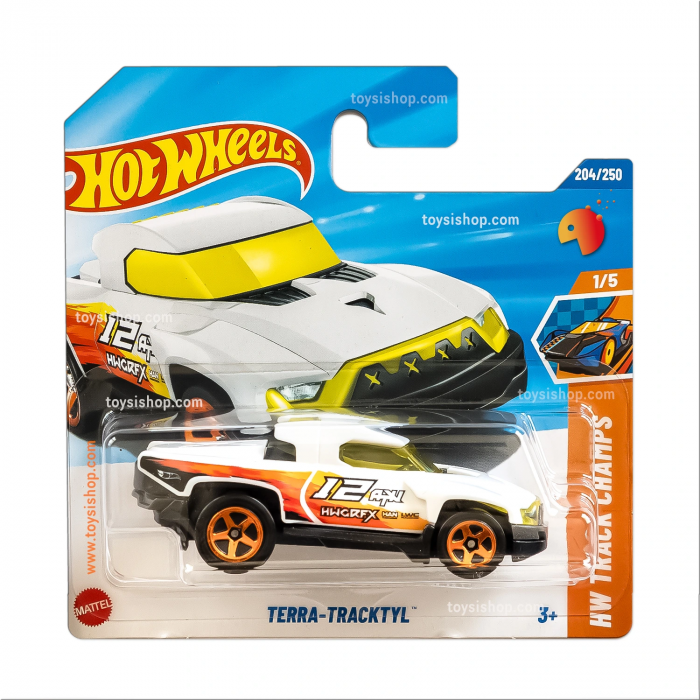Hot Wheels Die Cast HW Track Champs - Terra-Tracktyl