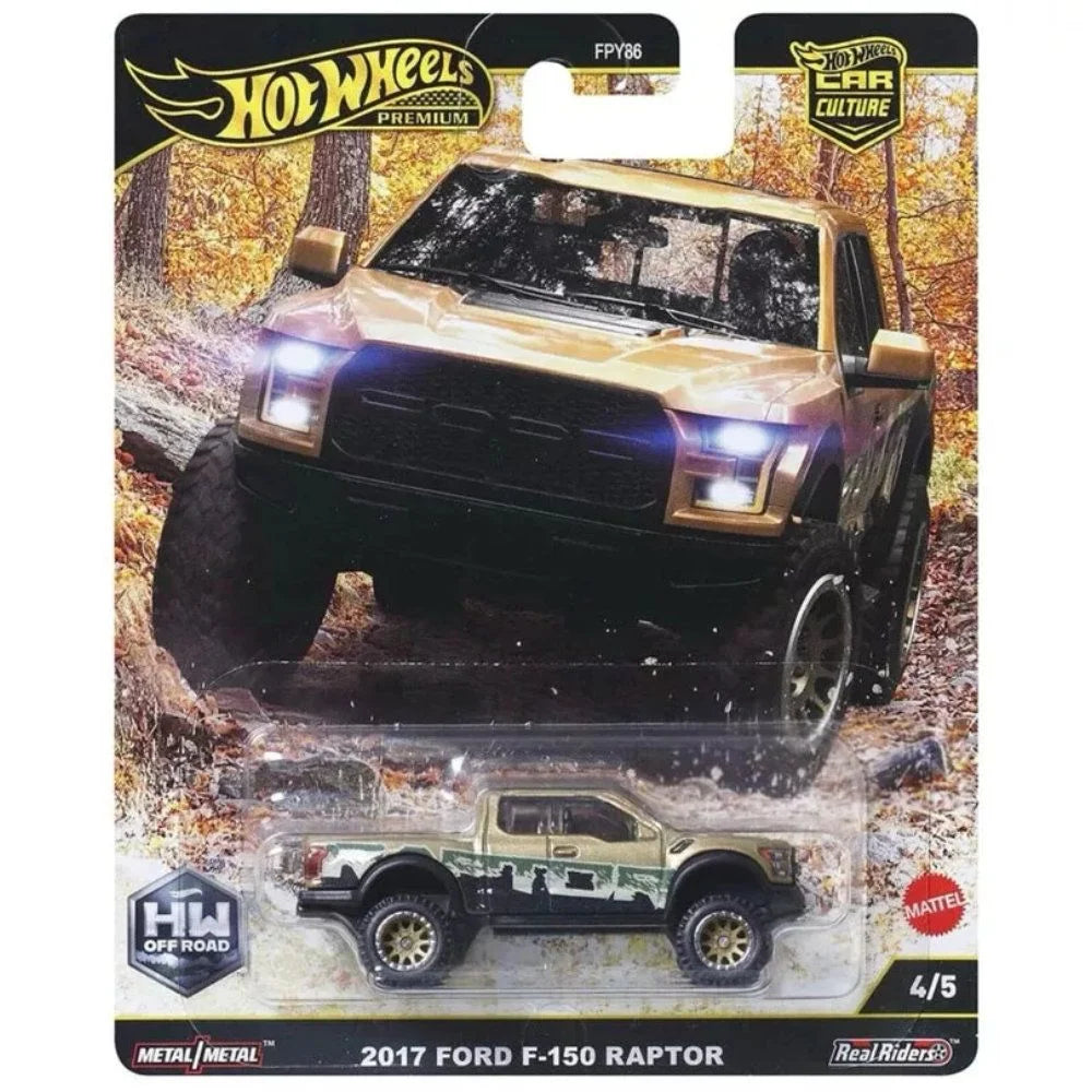 Hot Wheels Premium Car Culture - 2017 Ford F-150 Raptor