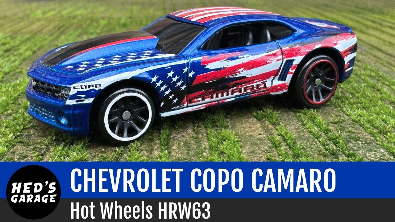 Hot Wheels Stars & Stripes Series - 2013 Copo Camaro