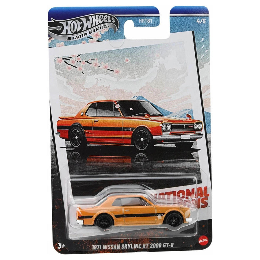 Hot wheels Silver Series National Icons - 1971 Nissan Skyline HT 2000 GT-R