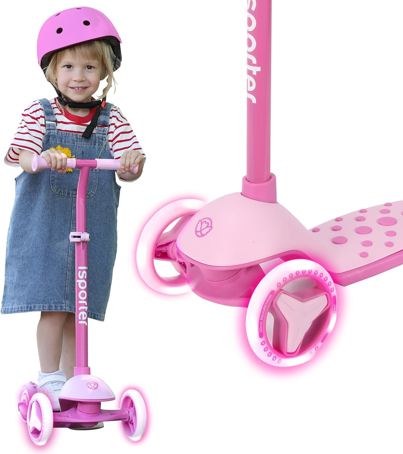 iSporter Scooter Mini RGB Lights - Pink