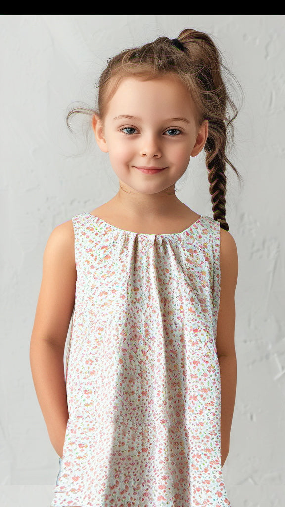 Ralph Lauren Kids Floral Pink Flower Dress - Size 10